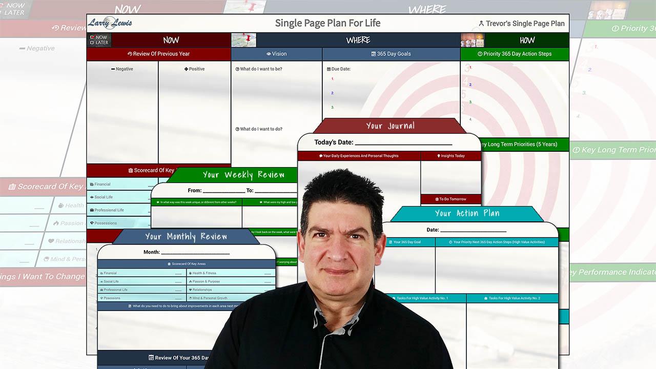 Single Page Plan Coaching